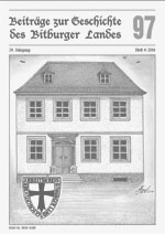 Heft 97 der Beiträge zur Geschichte des Bitburger Landes